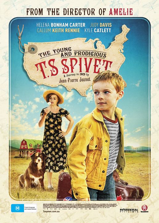 The Young and Prodigious T.S. Spivet The Young and Prodigious TS Spivet Poster Trailer Madman