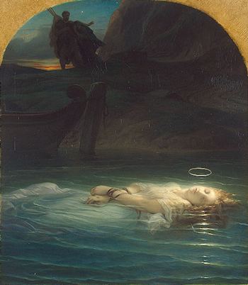 The Young Martyr The Young Martyr by Delaroche also known as La Jeune Martyre