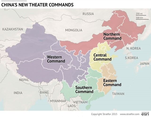 Theater commands of the People's Liberation Army httpswwwstratforcomsitesdefaultfilesstyle