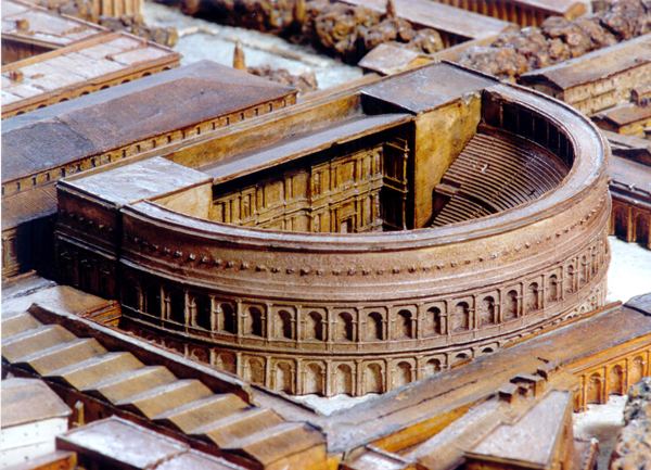 Theatre of Balbus Plan de Rome