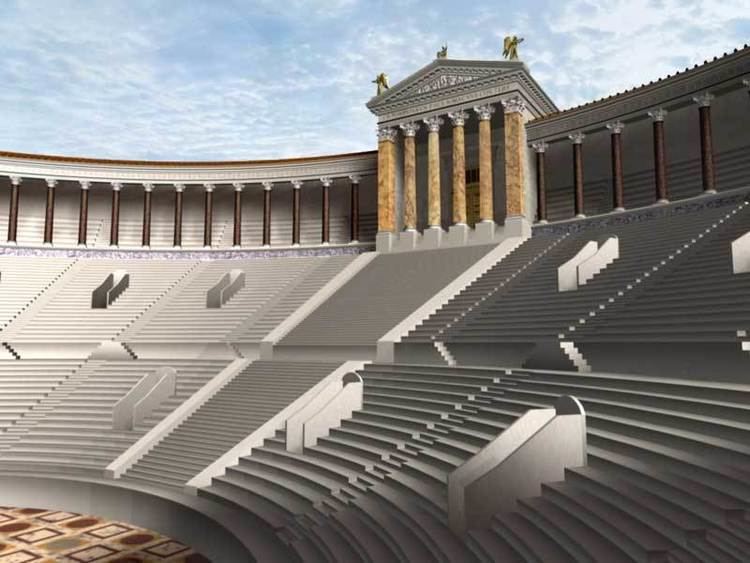 Theatre of Pompey lmmslatin The Theater of Pompey