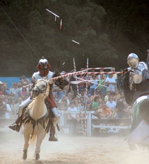 Theatrical jousting