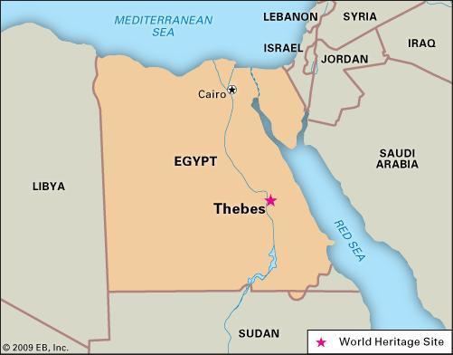 Thebes, Egypt Thebes ancient city Egypt Britannicacom