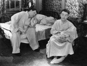 Laurel Hardy in THEIR FIRST MISTAKE 1932 Poor baby