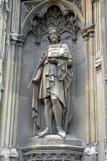 Æthelberht of Kent Death of King Ethelbert of Kent History Today