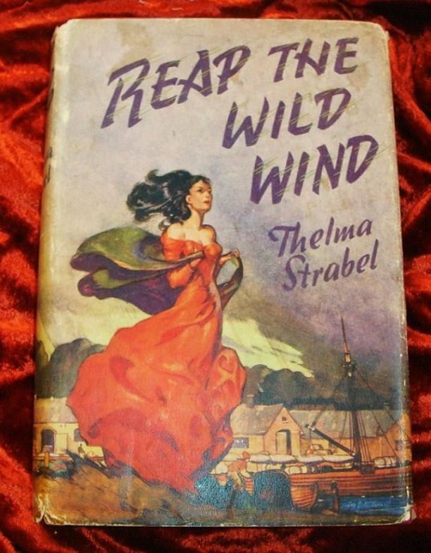 Thelma Strabel Reap The Wild Wind with the Original Dustjacket by Thelma Strabel