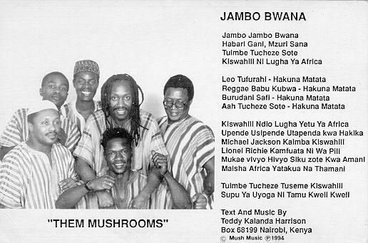 Them Mushrooms Rap ragga reggae in East Africa Them Mushrooms
