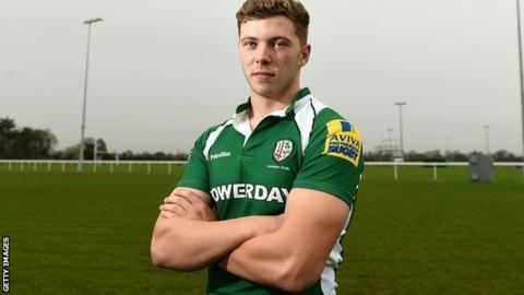 Theo Brophy-Clews TheoBrophy Clews London Irish flyhalf extends contract BBC Sport