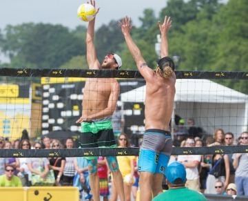 Theo Brunner Casebeer Brunner win AVP awards Presidio Sports