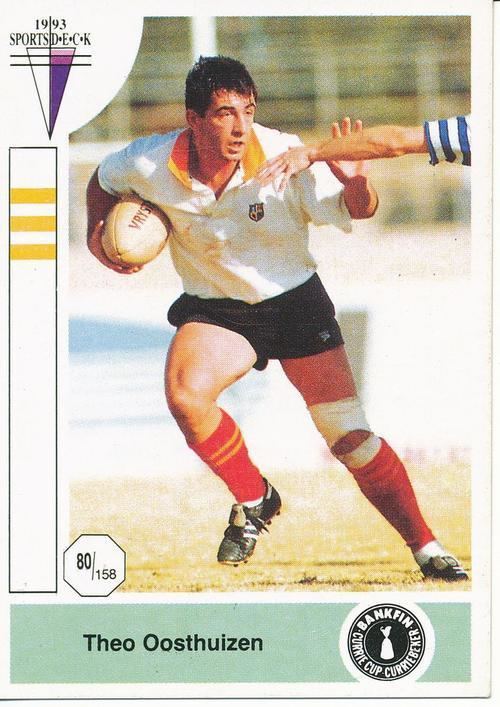 Theo Oosthuizen Rugby 1993 Sports Deck Theo Oosthuizen Card 80158 was listed