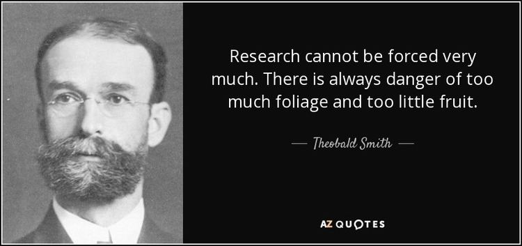 Theobald Smith TOP 8 QUOTES BY THEOBALD SMITH AZ Quotes