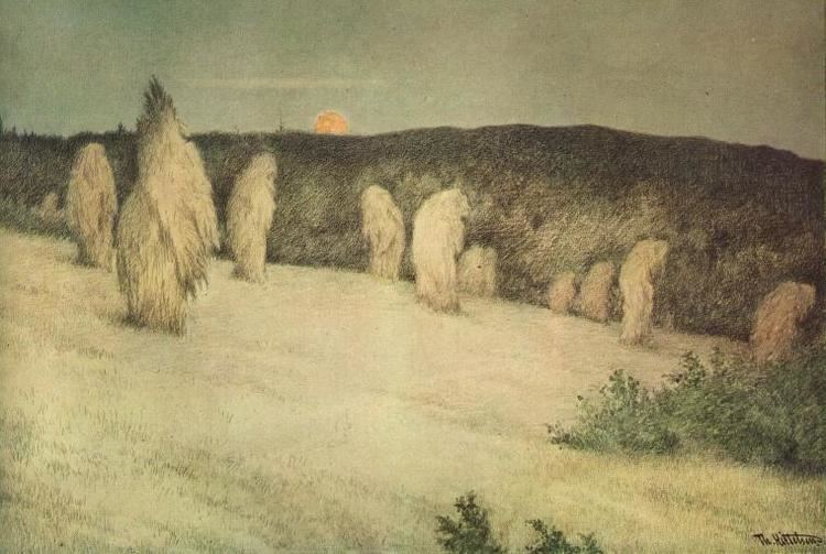 Theodor Kittelsen Frtrollade Norge Theodor Kittelsen