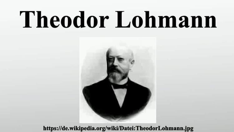 Theodor Lohmann Theodor Lohmann YouTube