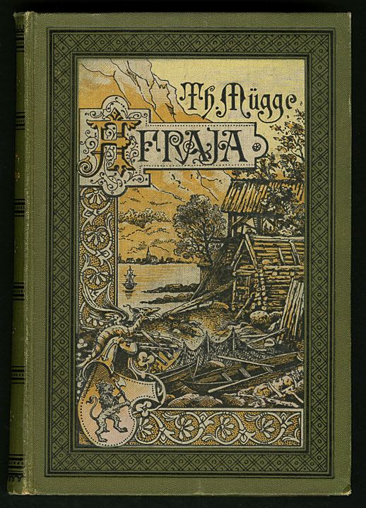 Theodor Mügge Afraja by Theodor Mgge Breslau ETrewendt 1889 binding design by