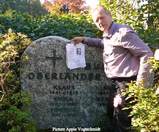 Theodor Oberländer Oberlnder Theodor WW2 Gravestone