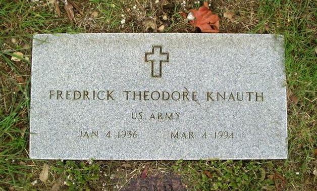 Theodore Knauth Fredrick Theodore Knauth 1936 1994 Find A Grave Memorial