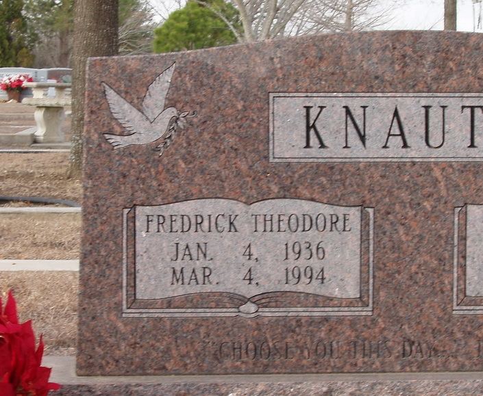 Theodore Knauth Fredrick Theodore Knauth 1936 1994 Find A Grave Memorial