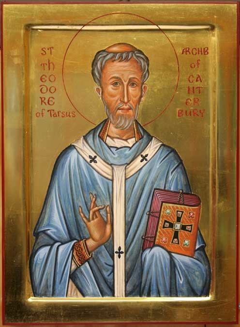 Theodore of Tarsus Theodore of Tarsus Archbishop of Canterbury 690 For