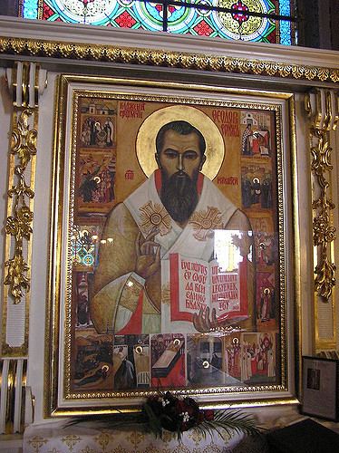 Theodore Romzha Icon of Blessed Theodore Romzha The icon near the holy re Flickr