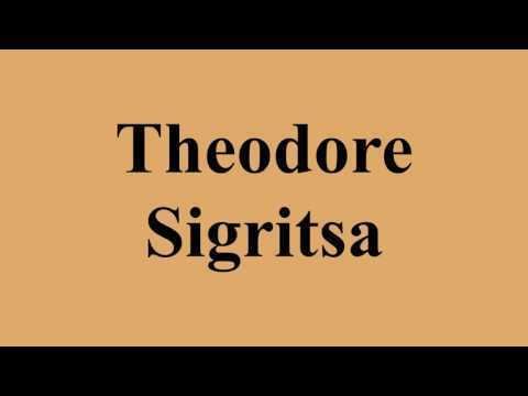 Theodore Sigritsa Theodore Sigritsa on Wikinow News Videos Facts