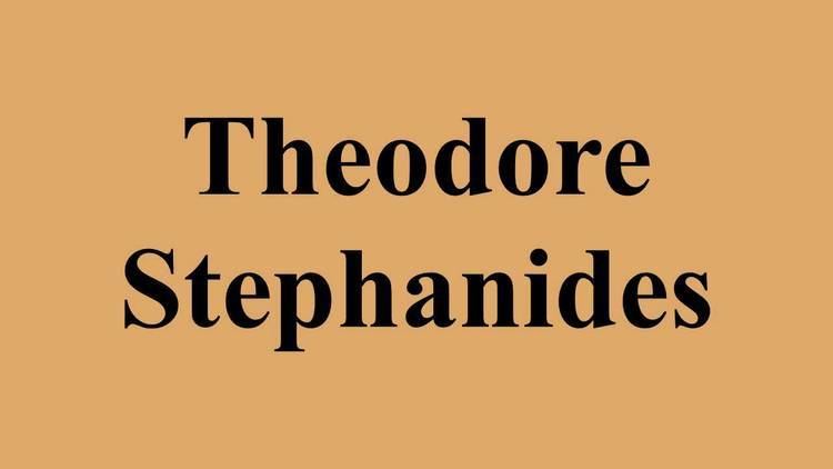 Theodore Stephanides Theodore Stephanides YouTube