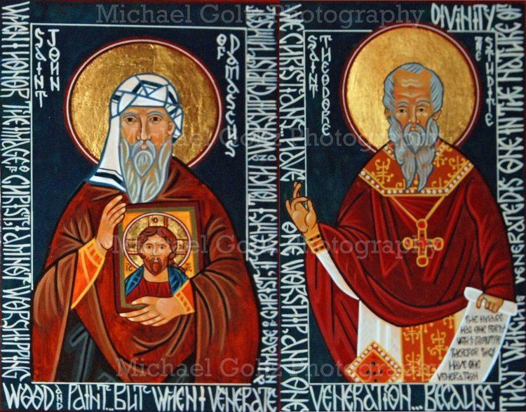 Theodore the Studite St John of Damascus and St Theodore the Studite Matched