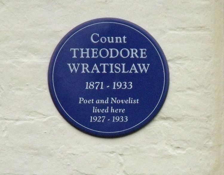 Theodore Wratislaw Theodore Wratislaw blue plaque in Walton Blue Plaque Places