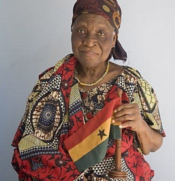 Theodosia Okoh A Heroine Sleeps Woman Who Designed Ghana Flag Theodosia Okoh Dies