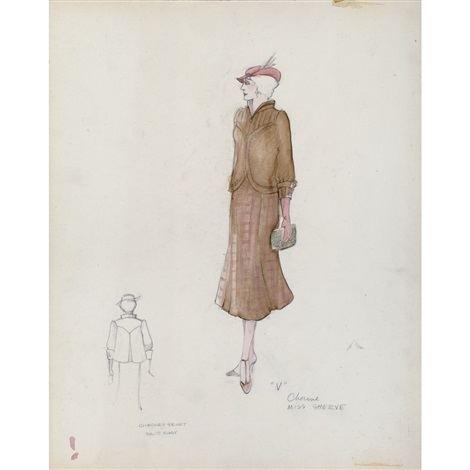 Theoni V. Aldredge Costume design for the original production of the musical 42nd St by