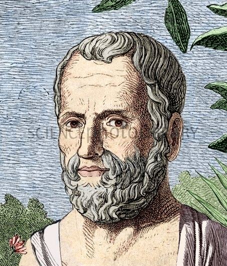 Theophrastus Theophrastus Ancient Greek philosopher Stock Image H4200234