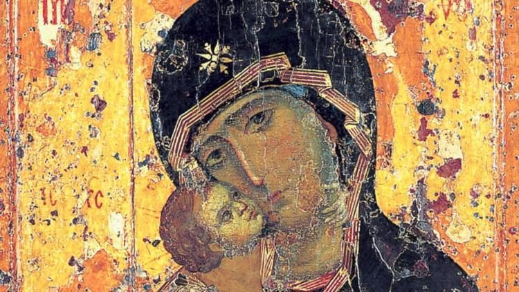 Theotokos of Vladimir HD VLADIMIR ICON OF THE MOTHER OF GOD Early XII th century YouTube
