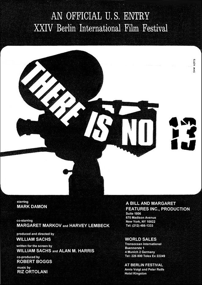 There Is No 13 Soundtrack details SoundtrackCollectorcom