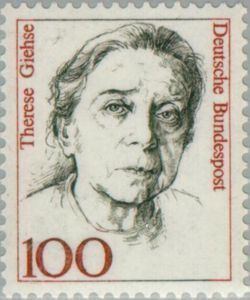 Therese Giehse Stamp Therese Giehse 18981975 actress Germany Federal