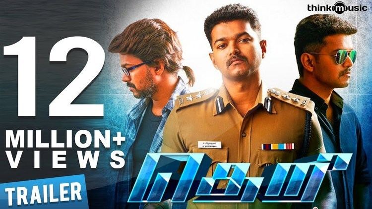 Theri (film) Theri Official Trailer 2K Vijay Samantha Amy Jackson Atlee