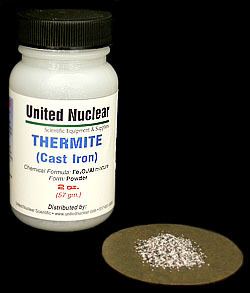 Thermite Thermitehigh yield United Nuclear Scientific Equipment amp Supplies