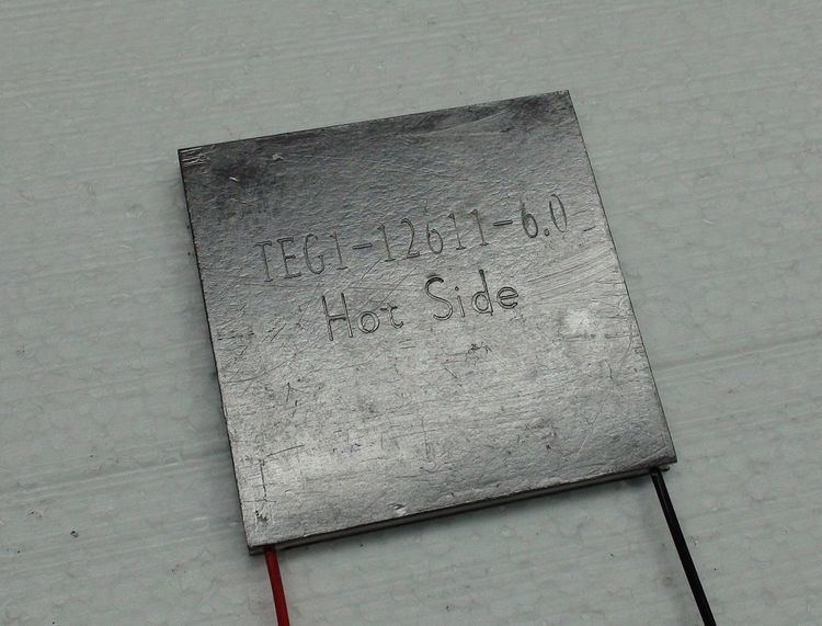Thermoelectric cooling