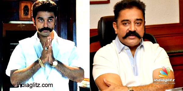 Thevar Magan Kamal Haasan new movie sports Thevar Magan moustache after