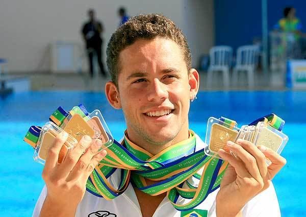 Thiago Pereira Thiago Pereira maior medalhista na histria dos Jogos Pan
