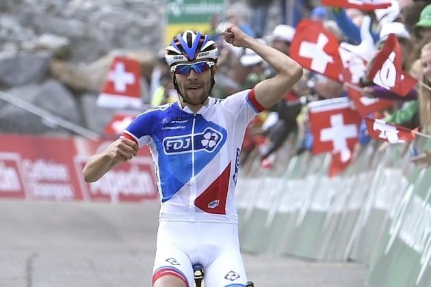 Thibaut Pinot Win gives Thibaut Pinot Tour de Suisse lead as Thomas