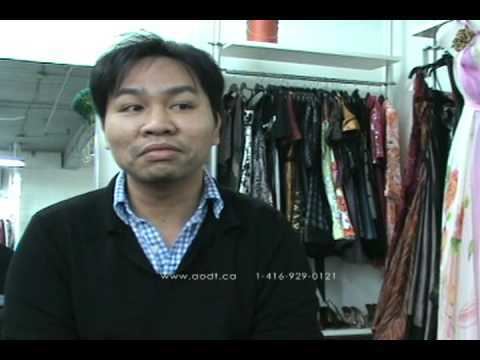 Thien LE Thien Le Toronto Fashion Designer Academy of Design Graduate YouTube