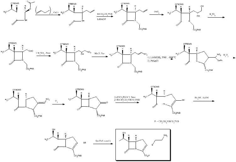 Thienamycin chem257 Thienamycin