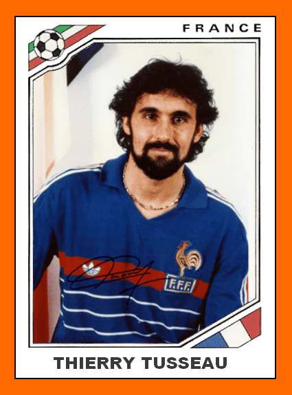 Thierry Tusseau Old School Panini Mexico 86 Thierry TUSSEAU