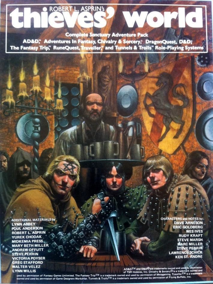 Thieves' World Black Gate Articles Vintage Treasures Chaosium39s Thieves39 World