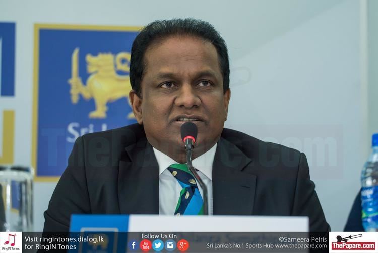 Thilanga Sumathipala I will not resign until 2019 World Cup Thilanga Sumathipala