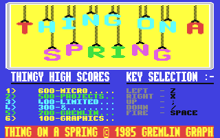 Thing on a Spring gamebase64com The Gamebase Collection