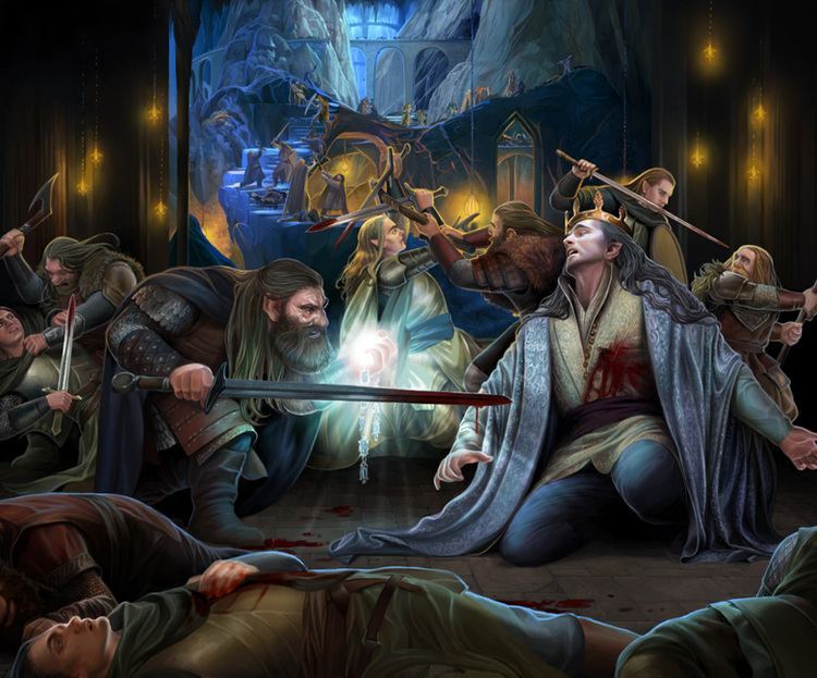 Thingol Death of Thingol by steamey on DeviantArt