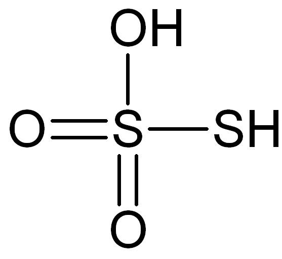 Thiosulfuric acid httpsuploadwikimediaorgwikipediacommons11