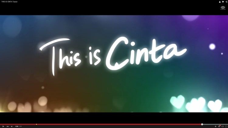This Is Cinta THIS IS CINTA Teaser YouTube
