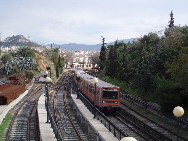 Thiseio metro station