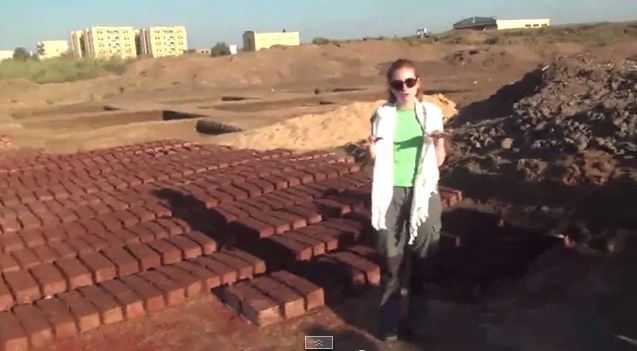 Thmuis Video How to Make a Mudbrick at Tell Timai Ancient Thmuis